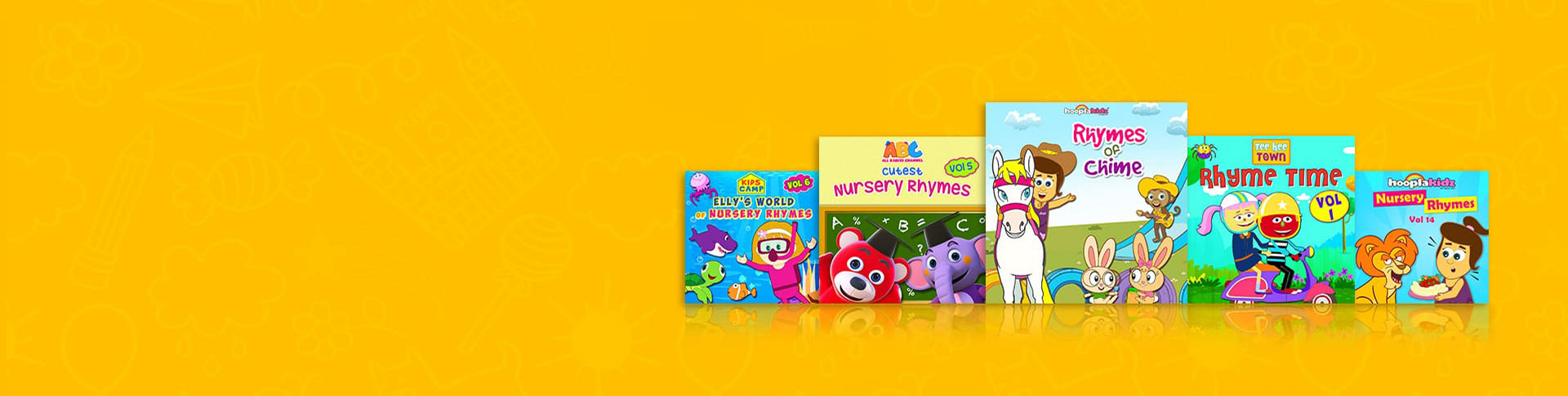 Hooplakidz nursery rhymes for kids banner2